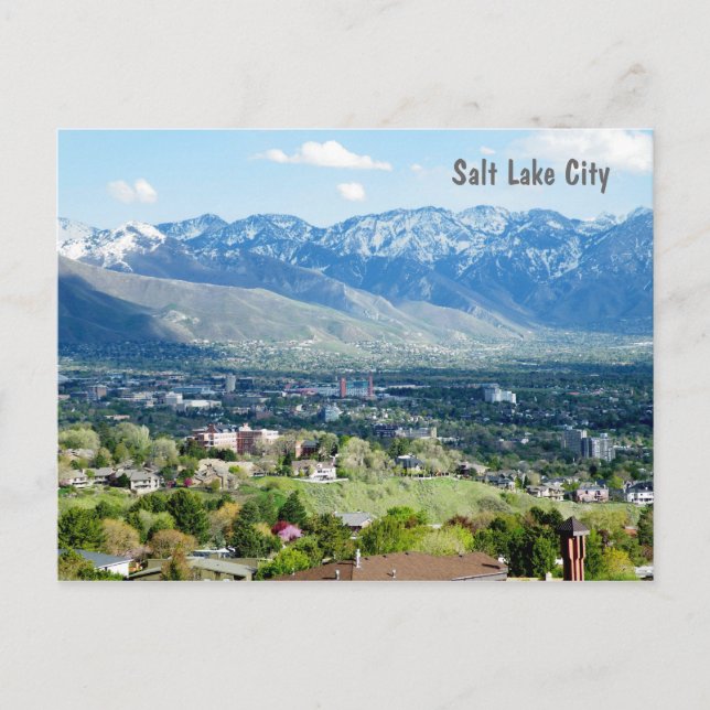 Salt Lake City Postcard (Front)