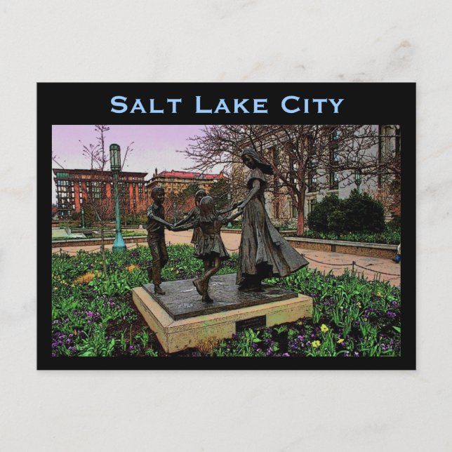 Salt Lake City Postcard (Front)