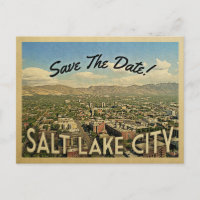 Salt Lake City Save The Date Utah
