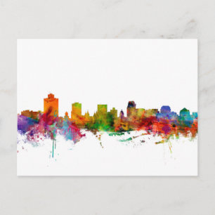 Salt Lake City Skyline Postcard