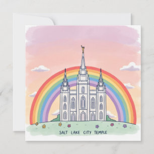 Salt Lake City Temple Invitation