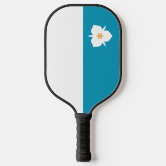 Salt Lake City (Utah) flag Pickleball Paddle