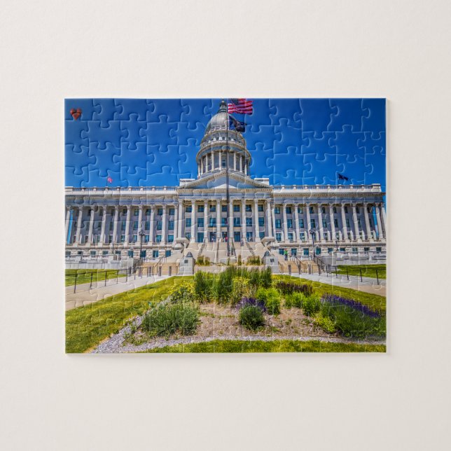 Salt Lake City Utah Jigsaw Puzzle (Horizontal)