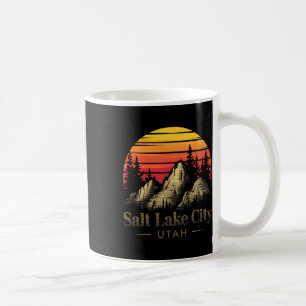 Salt Lake City Utah Mountain Hiking Souvenir Gift Coffee Mug