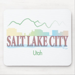 Salt Lake City,Utah Mouse Mat