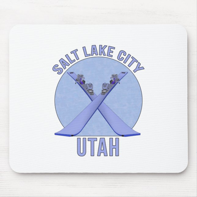 Salt Lake City, Utah Mouse Mat (Front)