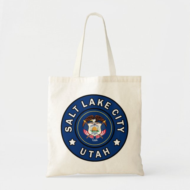 Salt Lake City Utah Tote Bag (Front)