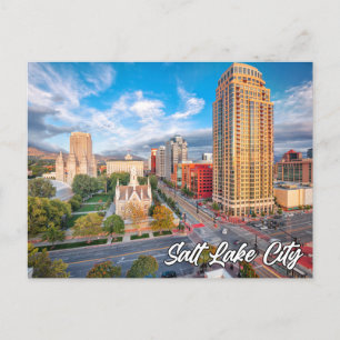Salt Lake City, Utah, United States Postcard