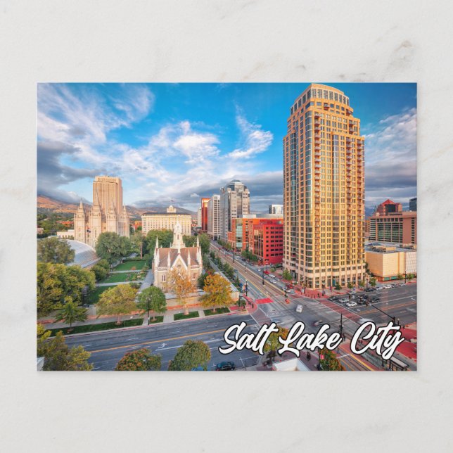 Salt Lake City, Utah, United States Postcard (Front)