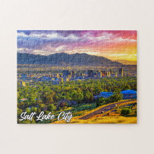 Salt Lake City, Utah, USA Jigsaw Puzzle