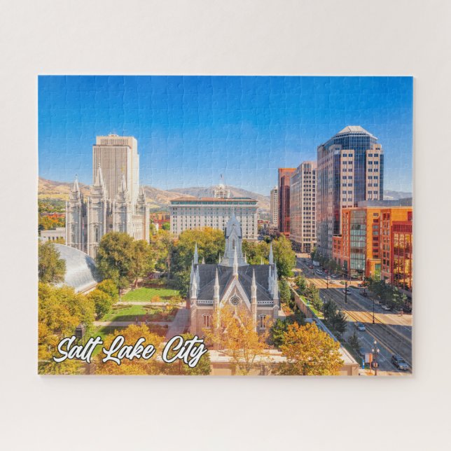 Salt Lake City, Utah, USA Jigsaw Puzzle (Horizontal)