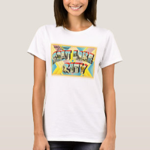Salt Lake City Utah UT Old Vintage Travel Souvenir T-Shirt