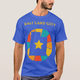 Salt Lake City Utah Vintage Distressed Souvenir 1 T-Shirt