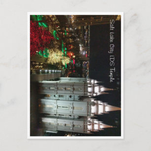 Salt Lake LDS Temple Square Postcard