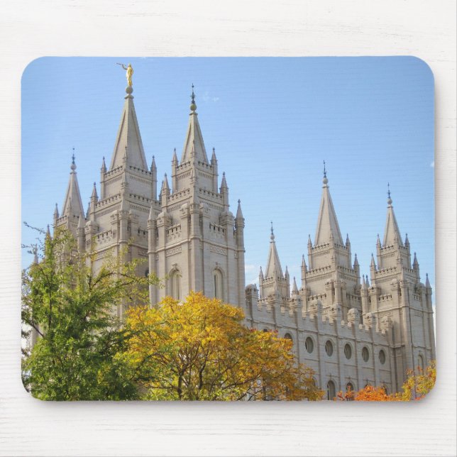 Salt Lake Temple Mouse Mat (Front)