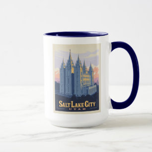 Salt Lake Temple   Salt Lake City, Utah Mug