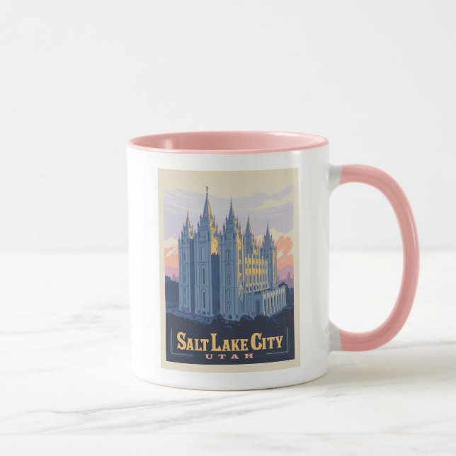 Salt Lake Temple | Salt Lake City, Utah Mug (Right)