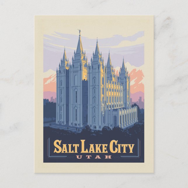 Salt Lake Temple | Salt Lake City, Utah Postcard (Front)