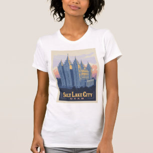 Salt Lake Temple   Salt Lake City, Utah T-Shirt