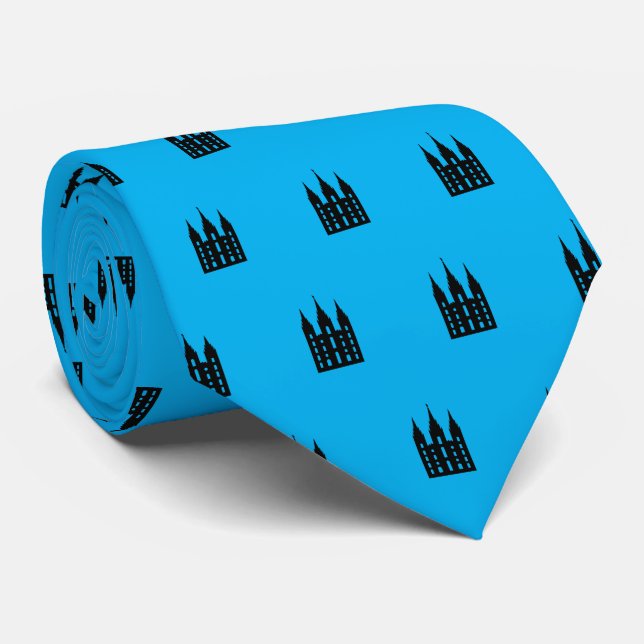 Salt Lake Temple Tie (Rolled)