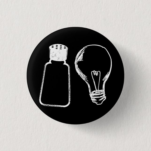 Salt & Light Be Ye Salt Bible Verses Matthew 513-1 3 Cm Round Badge (Front)