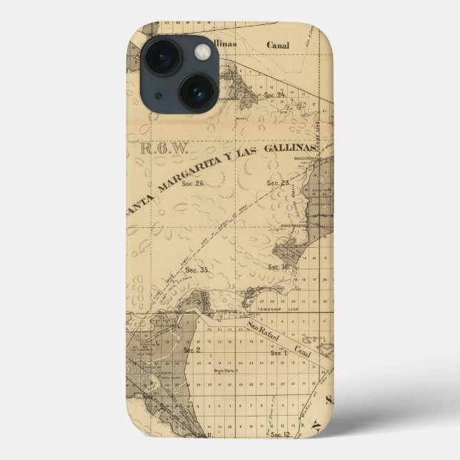 Salt marsh and tide lands Case-Mate iPhone case (Back)