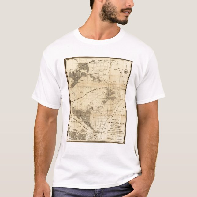 Salt marsh and tide lands T-Shirt (Front)