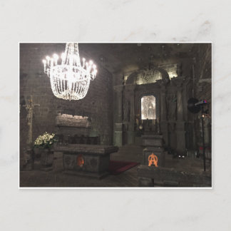 SALT MINE POSTCARD