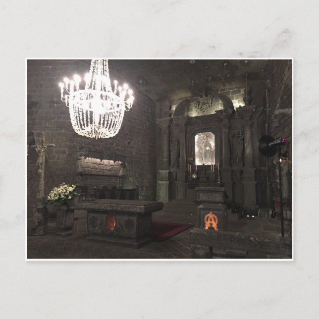 SALT MINE POSTCARD (Front)