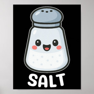 Salt Pepper Halloween Costume Couple Friend Duo Poster