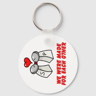 Salt & Pepper Key Ring