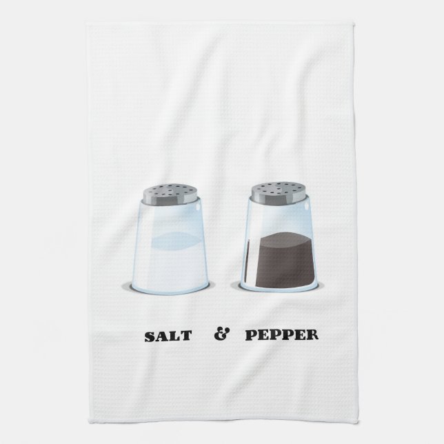 Salt & Pepper Tea Towel (Vertical)