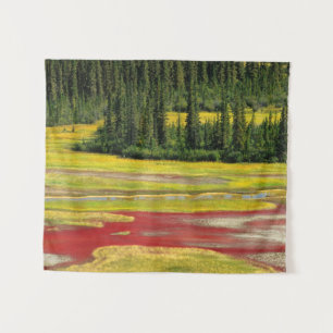 Salt Plain & Forest Wood Buffalo National Park Tapestry