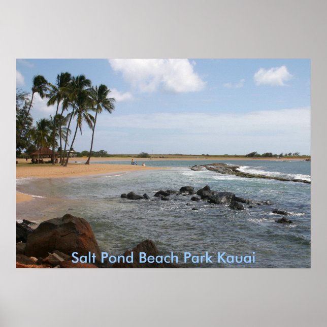 Salt Pond Beach Park Kauai Poster (Front)
