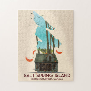 Salt Spring Island British Columbia Canada Jigsaw Puzzle