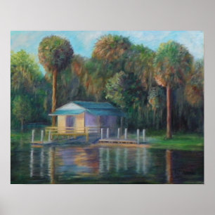 SALT SPRINGS MORNING POSTER