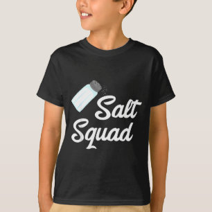 Salt Squad Glass Shaker Flavour Matching Group T-Shirt
