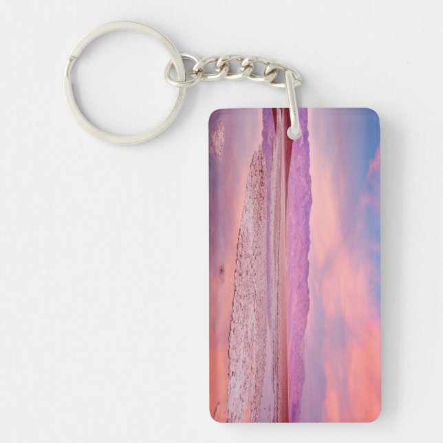 Salt Water Lake Death Valley Key Ring (Front)