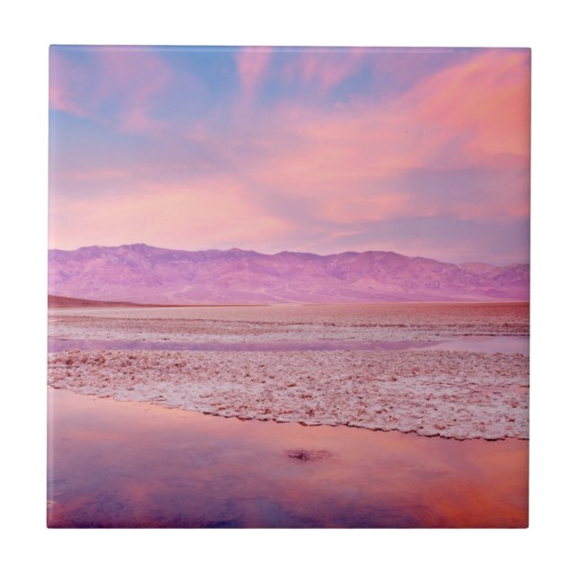 Salt Water Lake Death Valley Tile (Front)