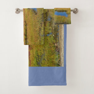 Salt Water Marsh Bath Towel Set