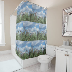 Salt Water Marsh Shower Curtain