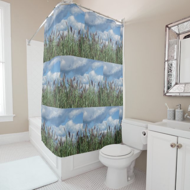 Salt Water Marsh Shower Curtain (In Situ)