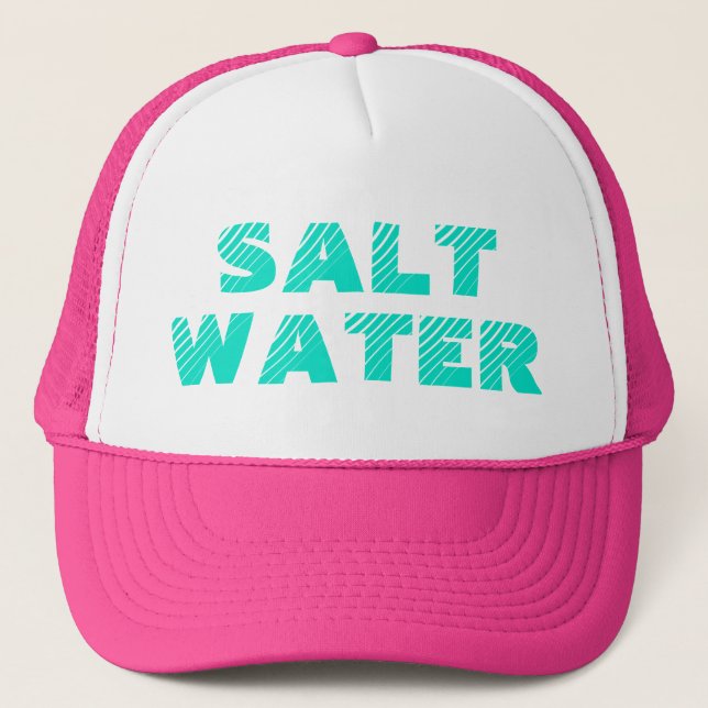 Salt Water Mermaid Trucker Hat (Front)