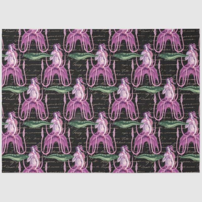 Salt Witch Grimore Series Design 8 Tissue Paper (Front)