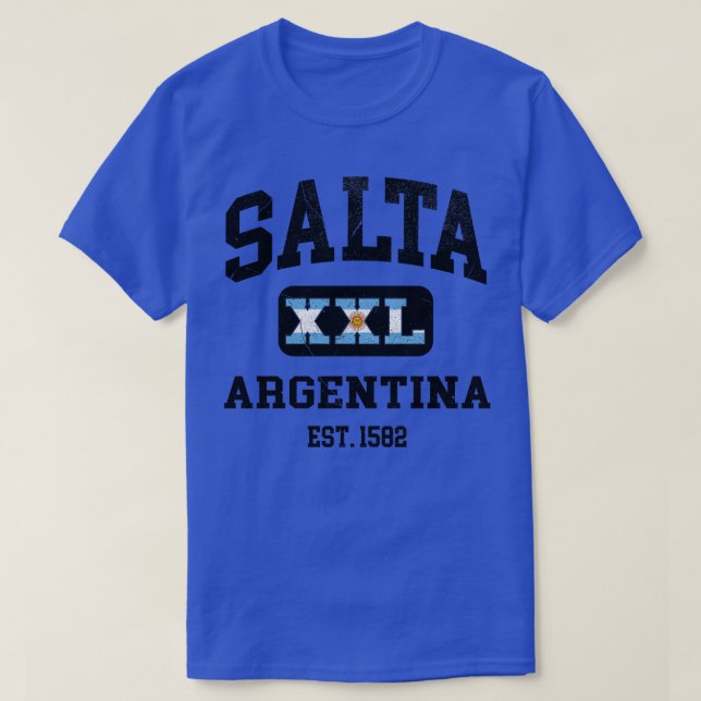 Salta Argentina XXL Athletic design T-Shirt (Design Front)