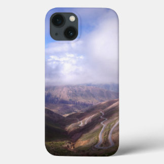 Salta Mountain Serpentine Road With Low Clouds iPhone 13 Case