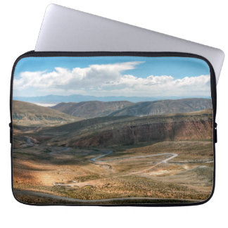 Salta Serpentine Road And Salt Flats In Distance Laptop Sleeve