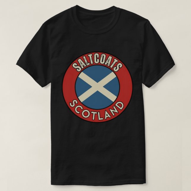 Saltcoats, Scotland T-Shirt (Design Front)