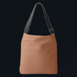 Salted Caramel Solid Blank Colour Crossbody Bag<br><div class="desc">Salted Caramel
#B56A41#</div>
