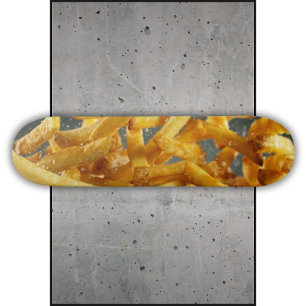 Salted French Fries, Photo Skateboard